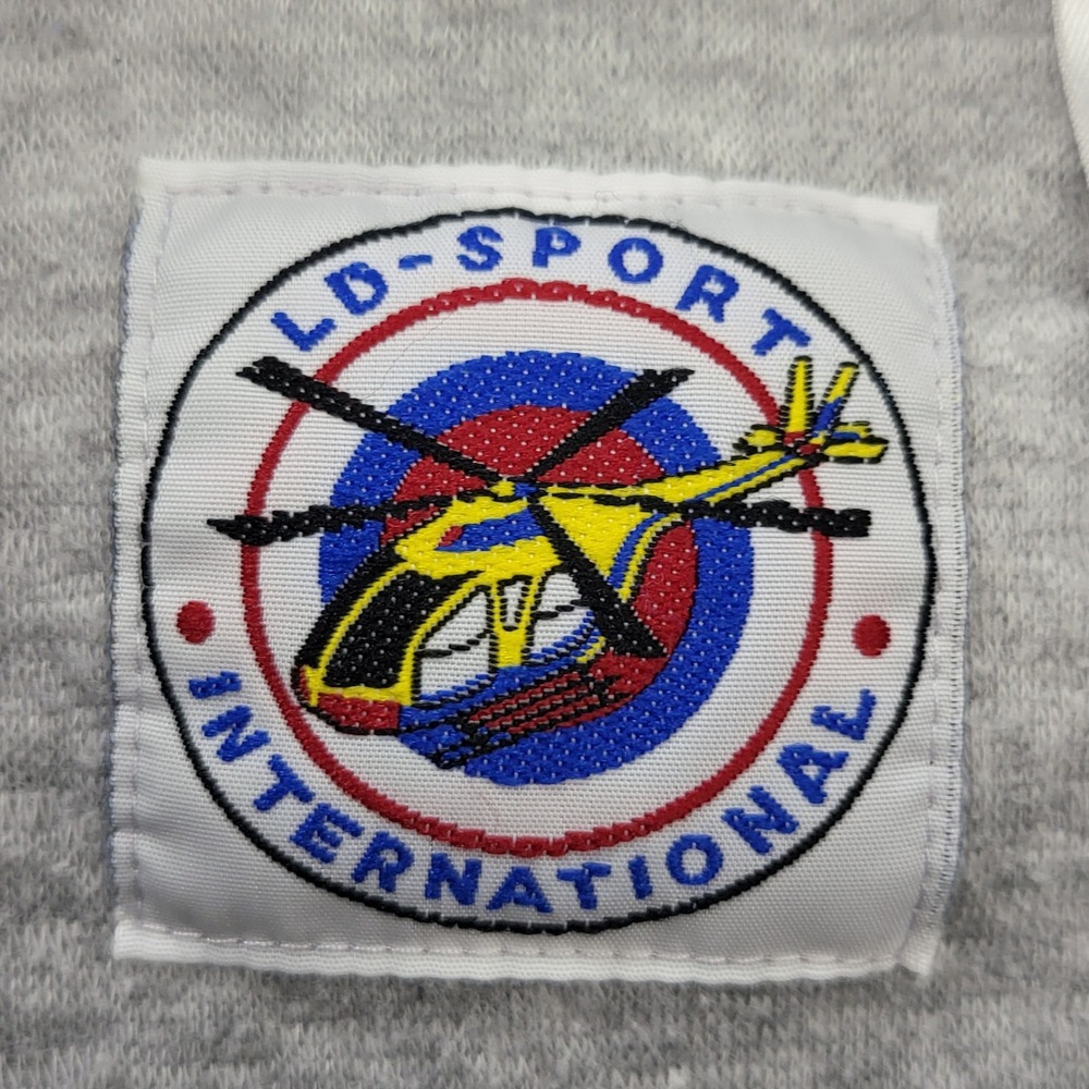 LD-Sport International Mens‎ 2XLT Textured Ribbed Long Sleeve Polo Sweatshirt - Picture 6 of 9
